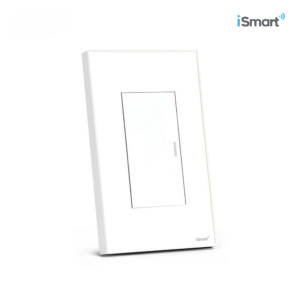 INTERRUPTOR BOTON 1 TOQUE BLANCO│SIB1│ISMART