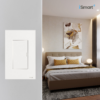 INTERRUPTOR BOTON 1 TOQUE BLANCO│SIB1│ISMART