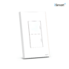 INTERRUPTOR BOTON 2 TOQUES BLANCO│SIB2│ISMART