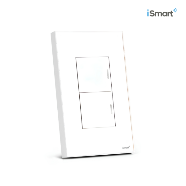 INTERRUPTOR BOTON 2 TOQUES BLANCO│SIB2│ISMART