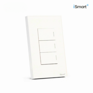 INTERRUPTOR BOTON 3 TOQUES BLANCO│SIB3│ISMART