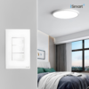 INTERRUPTOR BOTON 3 TOQUES BLANCO│SIB3│ISMART