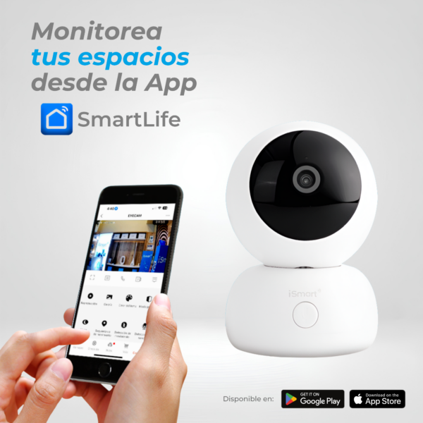 CÁMARA DE SEGURIDAD INTELIGENTE│EYECAM│ISMART