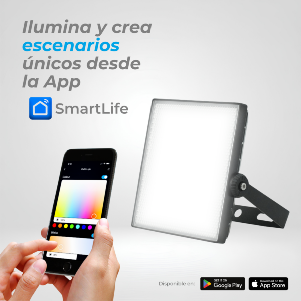 Reflector inteligente sin marco 30W│FL│ISMART