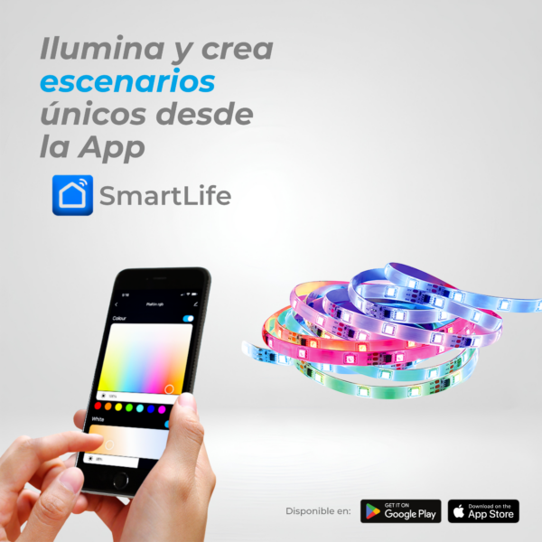 CINTA LED INTELIGENTE USB RGB│LSC│ISMART