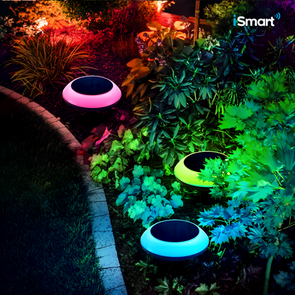 ESTACA SOLAR DE JARDIN INTELIGENTE RGB│LSGT│ISMART